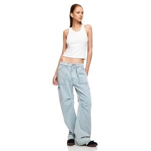 LIONESS MIAMI VICE PANT - Denim blue